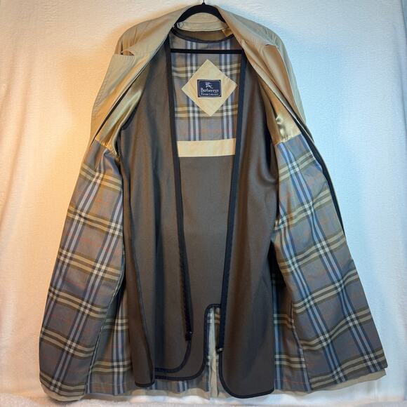 Burberrys Prorsum Collection Trench Coat w/Zip In Wool Insert Women’s Size 10P - Picture 4 of 16